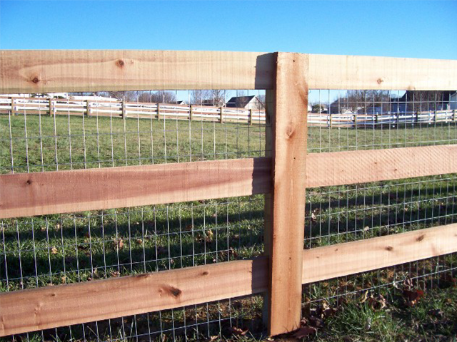 Ranch Wooden Fence