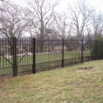 Spear Top Aluminum Fence