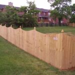 Scallop Wooden Fence