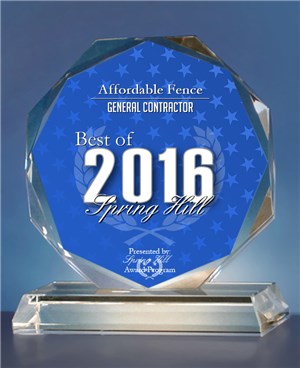 Best of 2016 Spring Hill Award
