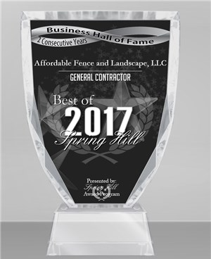 Best of 2017 Spring Hill Award